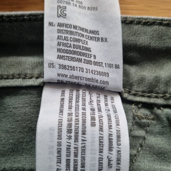 Hollister High-Rise Super Skinny Jean Green Size 30 (11R) - Picture 5 of 7